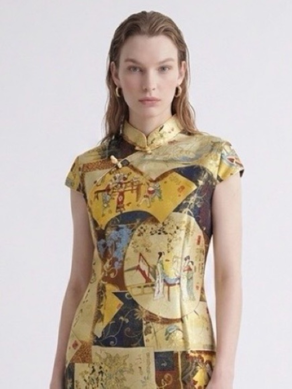 Chinese Silk Tunic Top